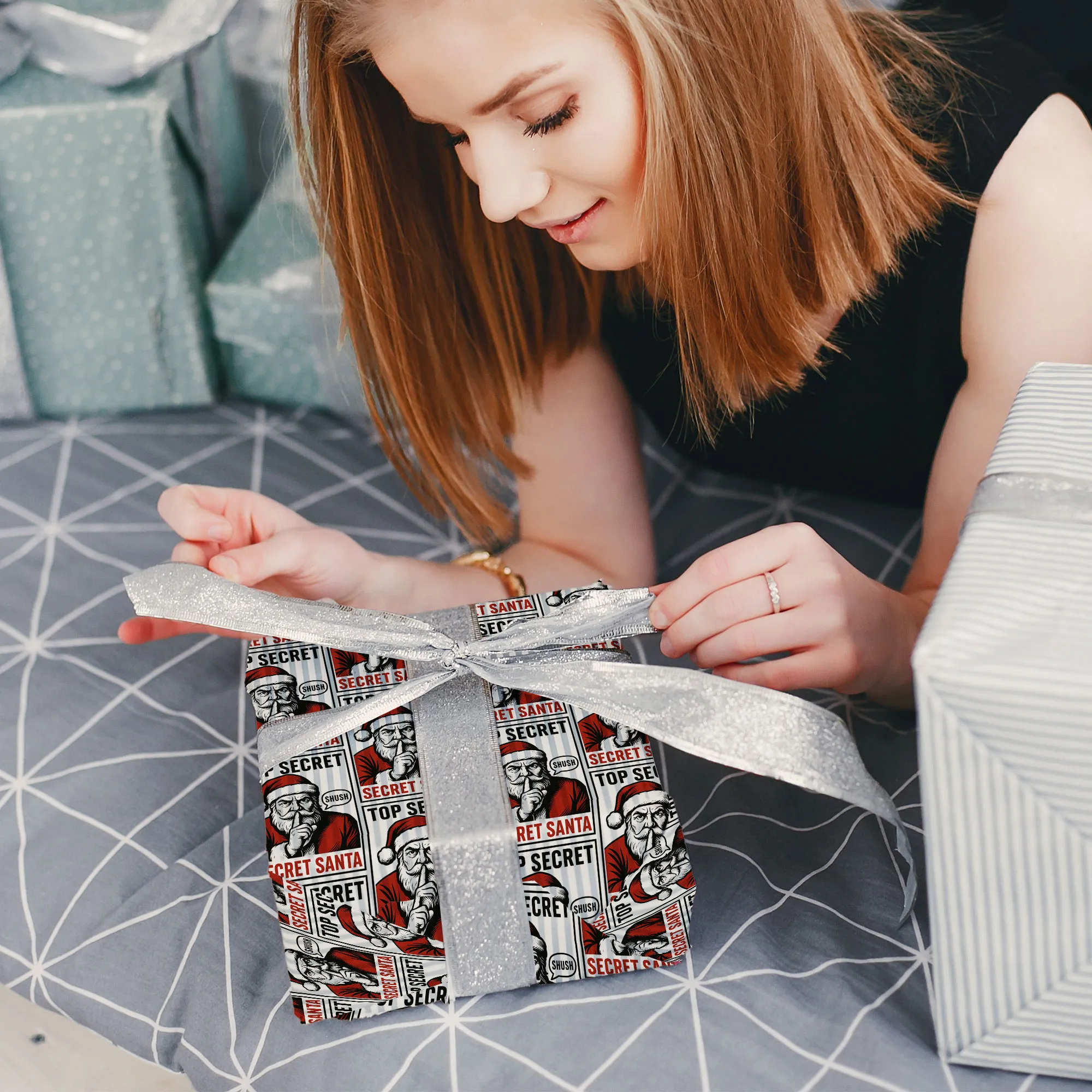 Secret Santa Wrapping Paper image 3